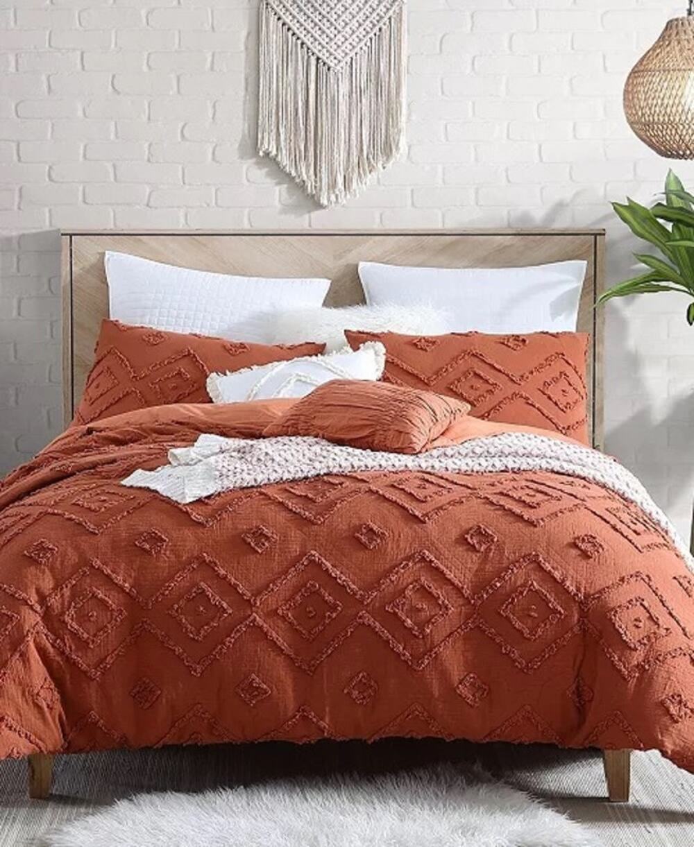 Swift Home Rukai KING/CAL KING 5PC Cotton Comforter Set